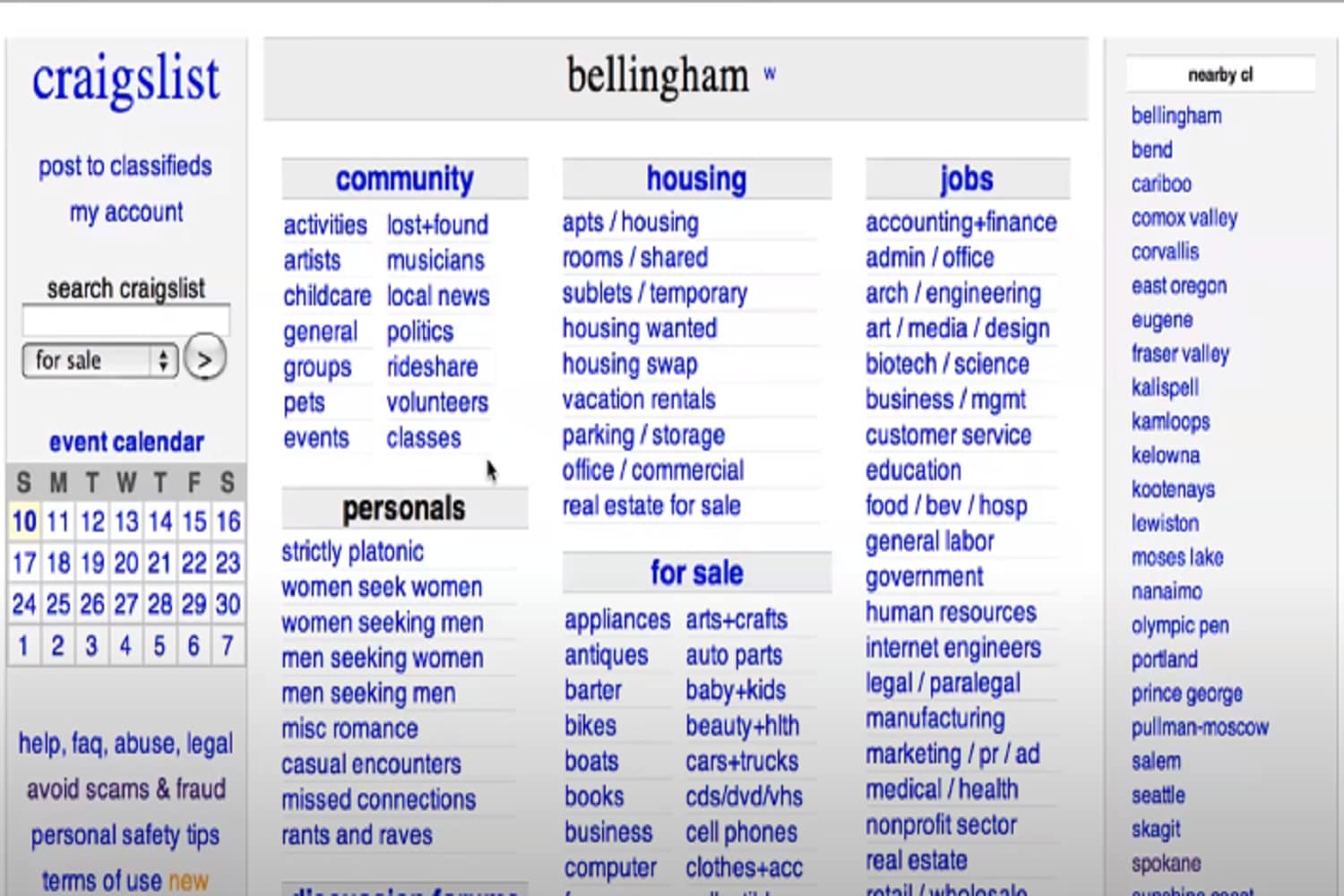 Exploring Bellingham Craigslist Insight a Local Marketplace